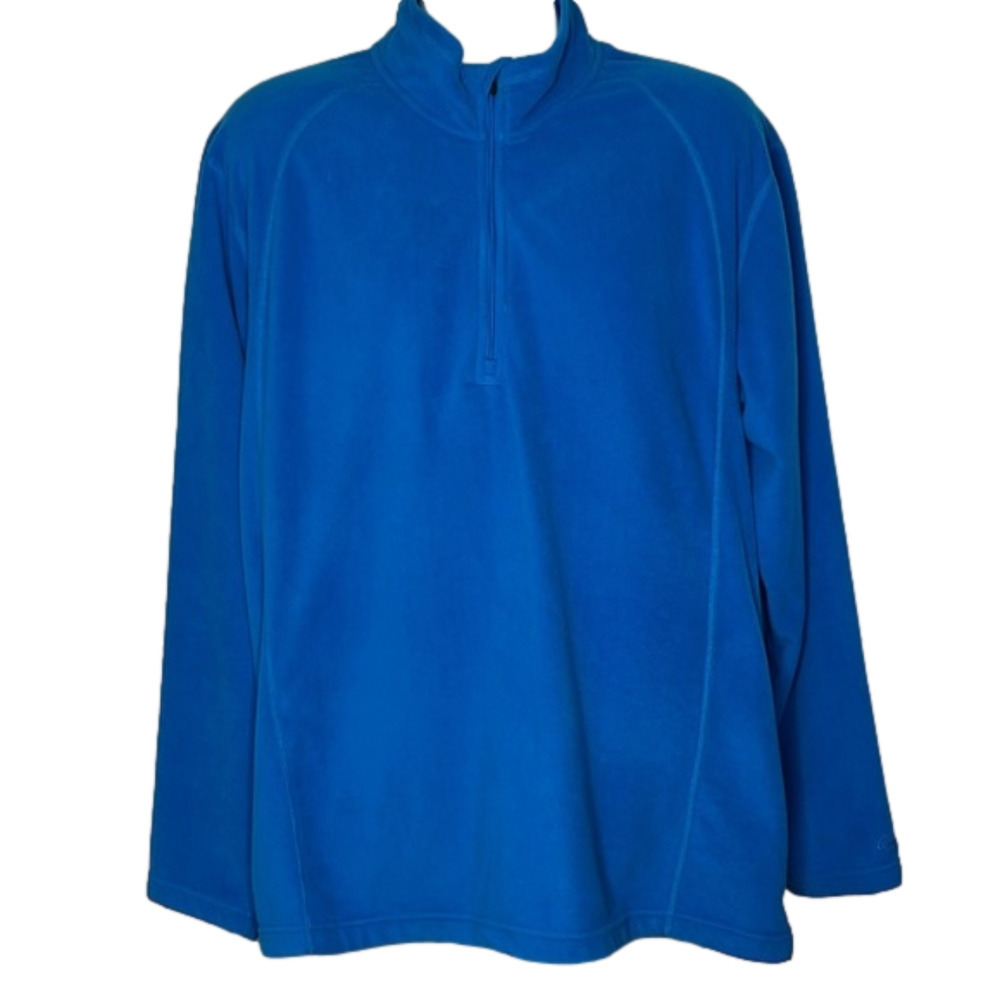CABELA’S blue fleece 1/4 Zip, in good condition, size XL